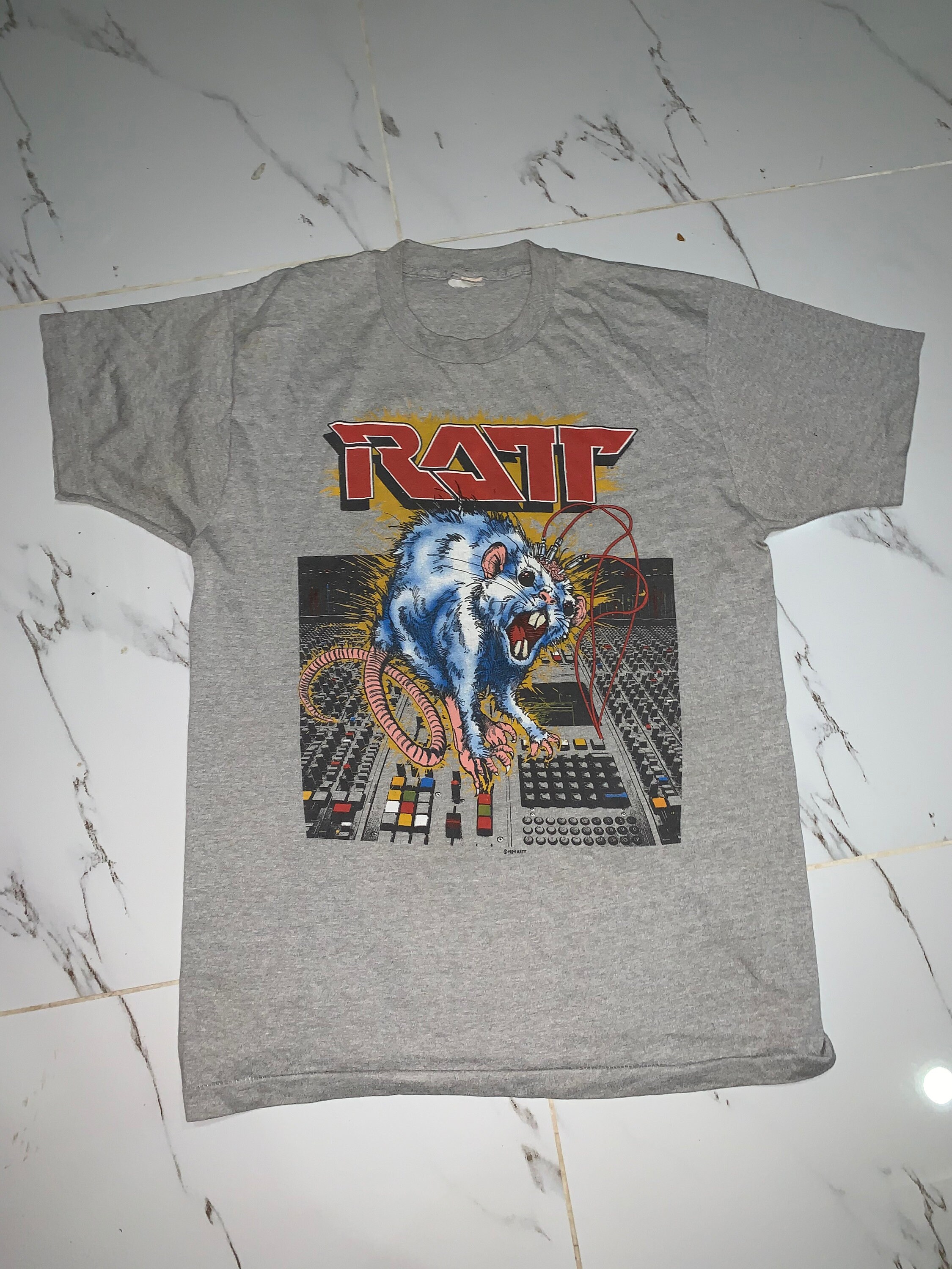 Rare! Vintage Ratt N Roll Tour 1984 Out of the Cellar Mickey Ratt ...