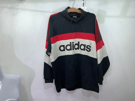 Adidas sweatshirt multicolor sales