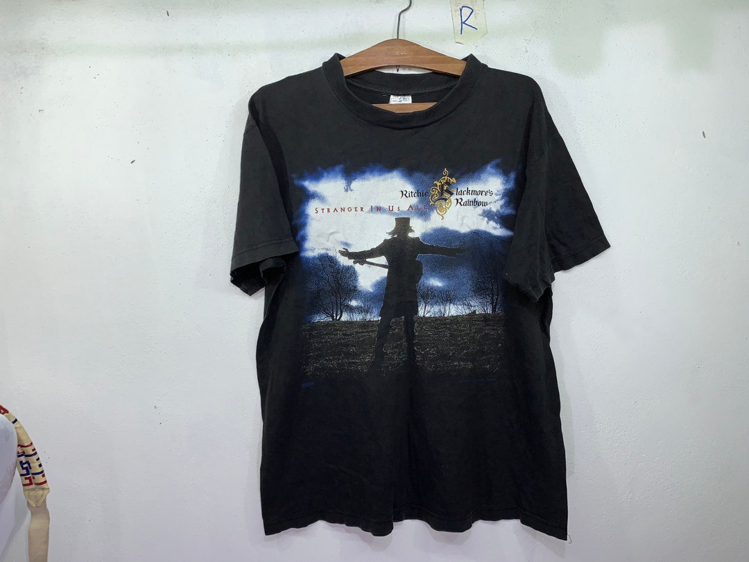 Ritchie Blackmore's Rainbow Tシャツ Lサイズ Amazon.com: Rainbow Ritchie Blackmore's Rainbow Mens Black Short