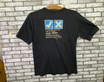 Vintage Radiohead Television Waste Products M Size English