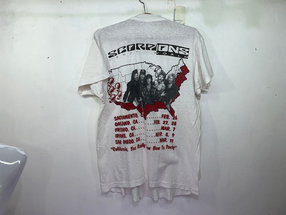 Vintage Scorpions Hit Between the Eyes Crazy World Tour 1991