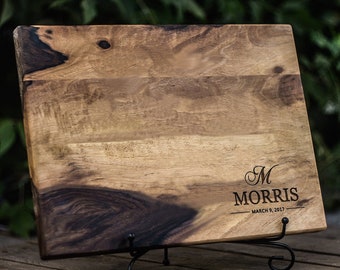 Best Wood custom cutting board, Personalized cutting board for wedding gift, Gift for Family, Mother's Day Gift, Bridal shower gift