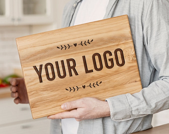 Your Custom logo Engraved cutting board, Personalized cutting board, Engraved cutting board, Custom cutting board