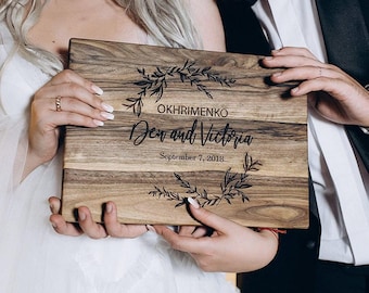 Engraved cutting board, Personalized Gift, Personalized Charcuterie Board, Wedding Gifts, Custom Cheese Board, Housewarming Gift