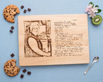 Personalized Recipe Board | Mother's Day | Walnut Wood | Mother in Law Gift from Bride | Wedding Gift