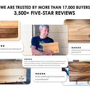 Custom Cutting board, Personalized cutting board, Housewarming gifts for couples, Engraved Cutting Board, Wedding Gifts image 13
