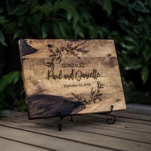 Personalized Cutting Board, Grandparent Gifts, Engraved Cutting Board Custom, Sentimental Gift for Husband
