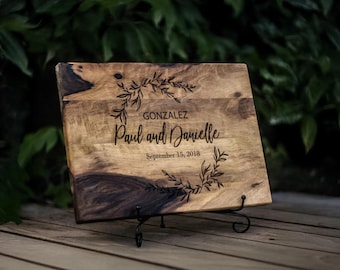 Personalized Cutting Board, Grandparent Gifts, Engraved Cutting Board Custom, Sentimental Gift for Husband