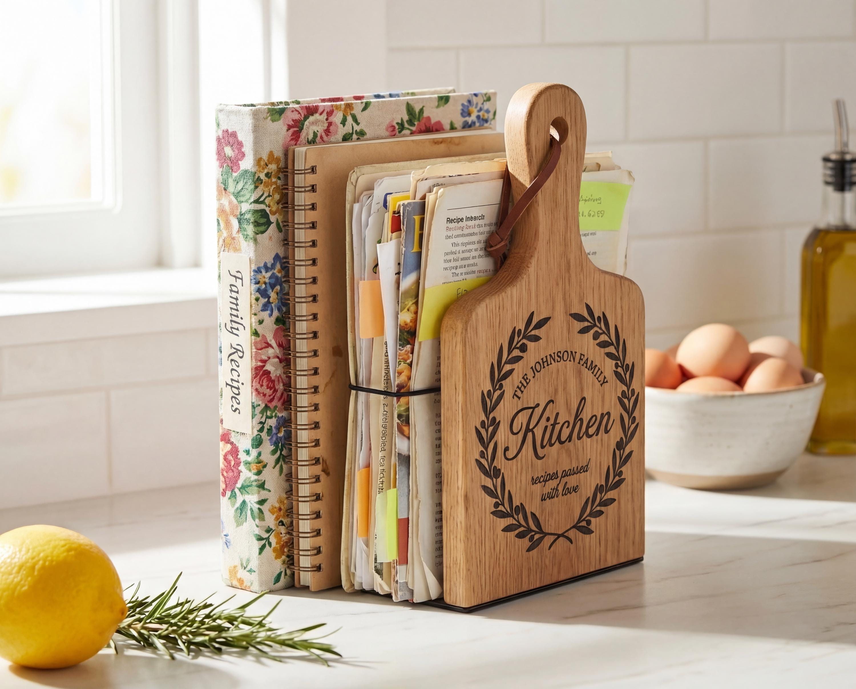Buchstützen für küche