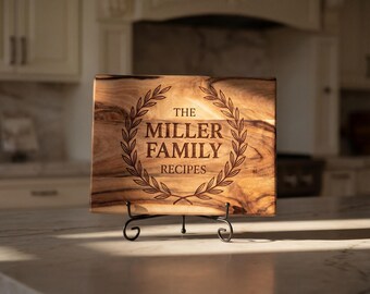 Personalized Cutting Board | Grandma Gifts | Custom Name Walnut Kitchen Board Mother's Day | Bible Study Leader Gift