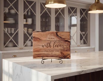 Personalized Cutting Board | Gift for Mom Who Has Everything | Engraved Walnut Kitchen Board | Future Mother in Law