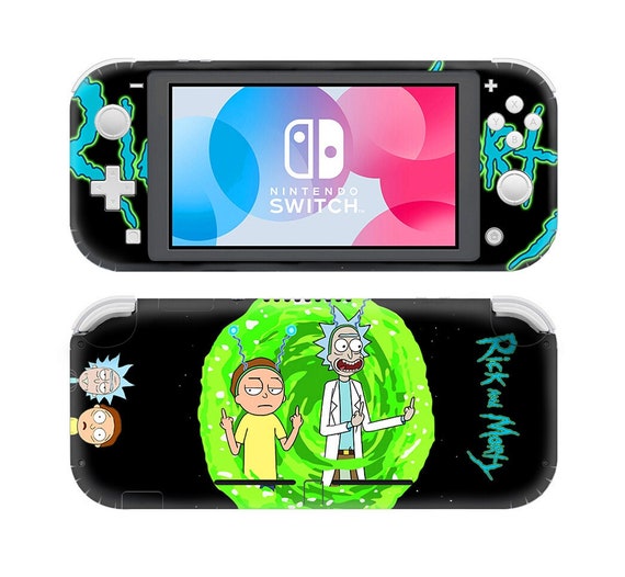 Rick y Morty Nintendo Switch Lite Skin Switch Decal Switch Etsy