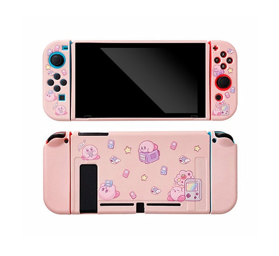 gård taktik Solskoldning Kirby Nintendo Switch Case Pink Soft TPU Switch Cover Nintendo - Etsy
