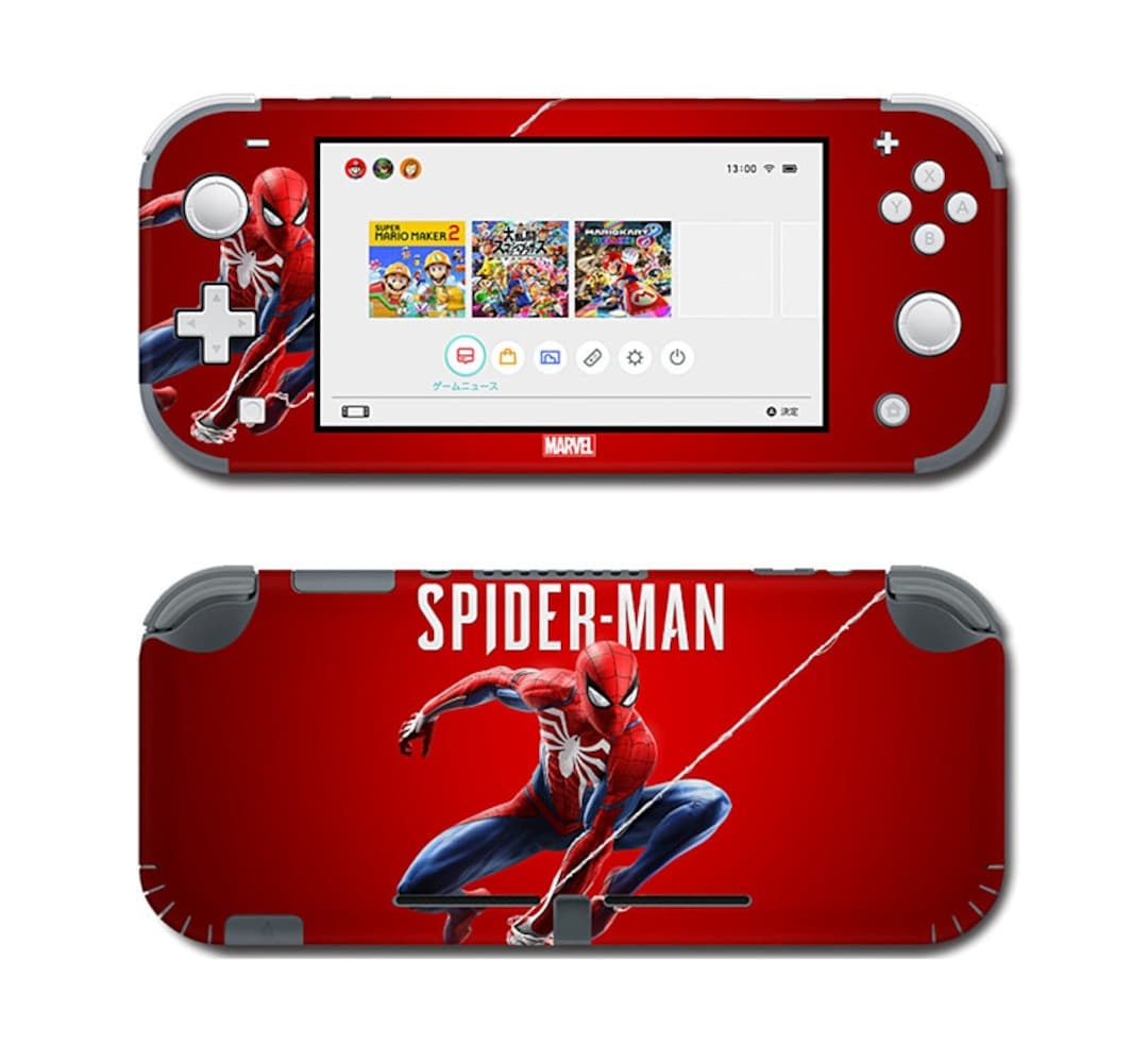 Spider-man Nintendo Switch Lite Skin Switch Lite Decal Switch - Etsy