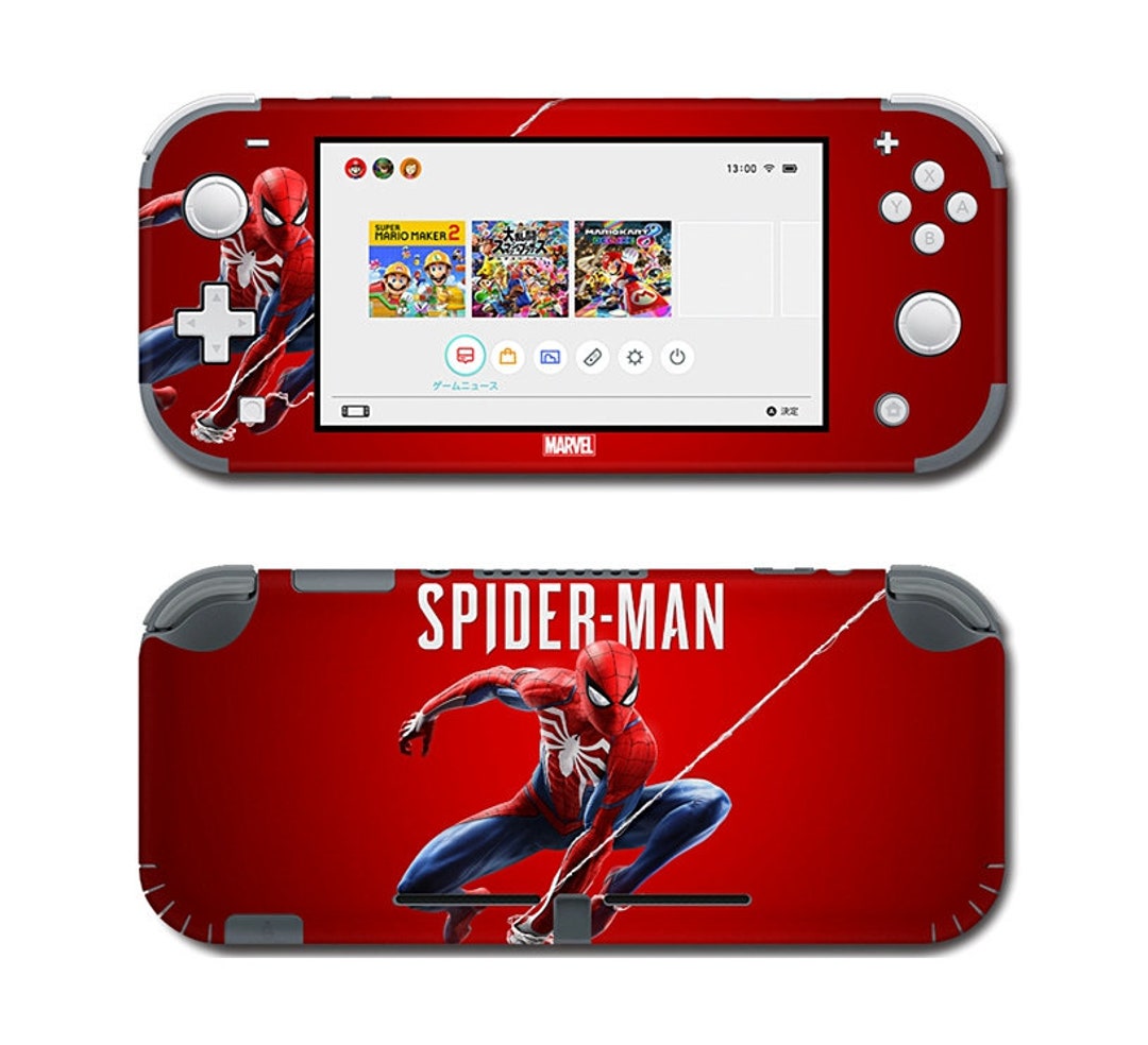 Spider-man Nintendo Switch Lite Skin Switch Lite Decal Switch - Etsy