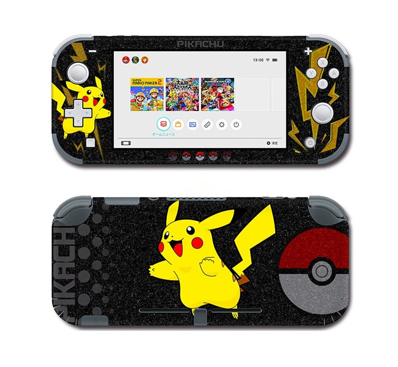 Pokemon Nintendo Switch Lite Skin Switch Lite Decal Switch Etsy