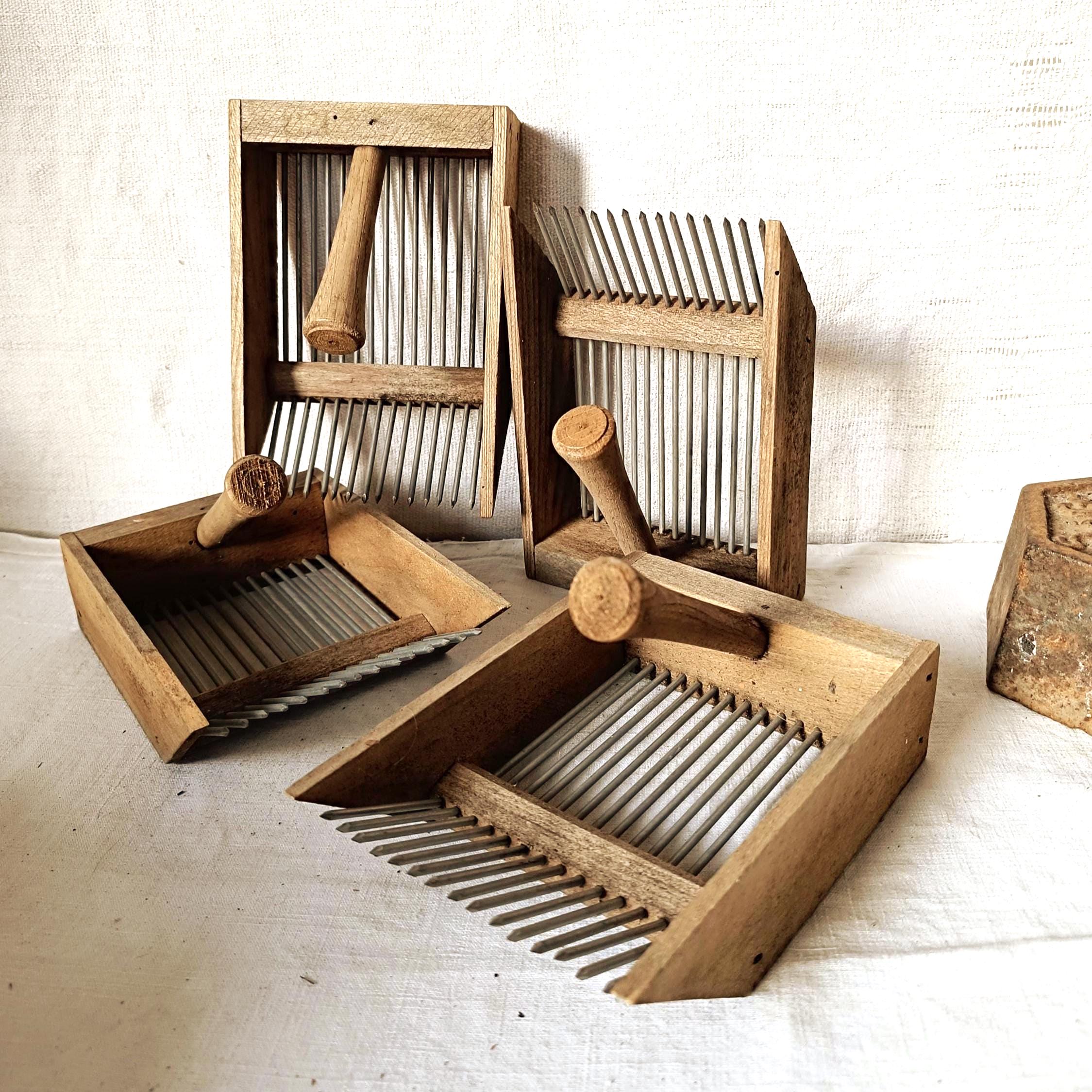 Picker Comb French Vintage Wood Berry Picker Comb, Rustic Farmhouse Tool - Etsy
