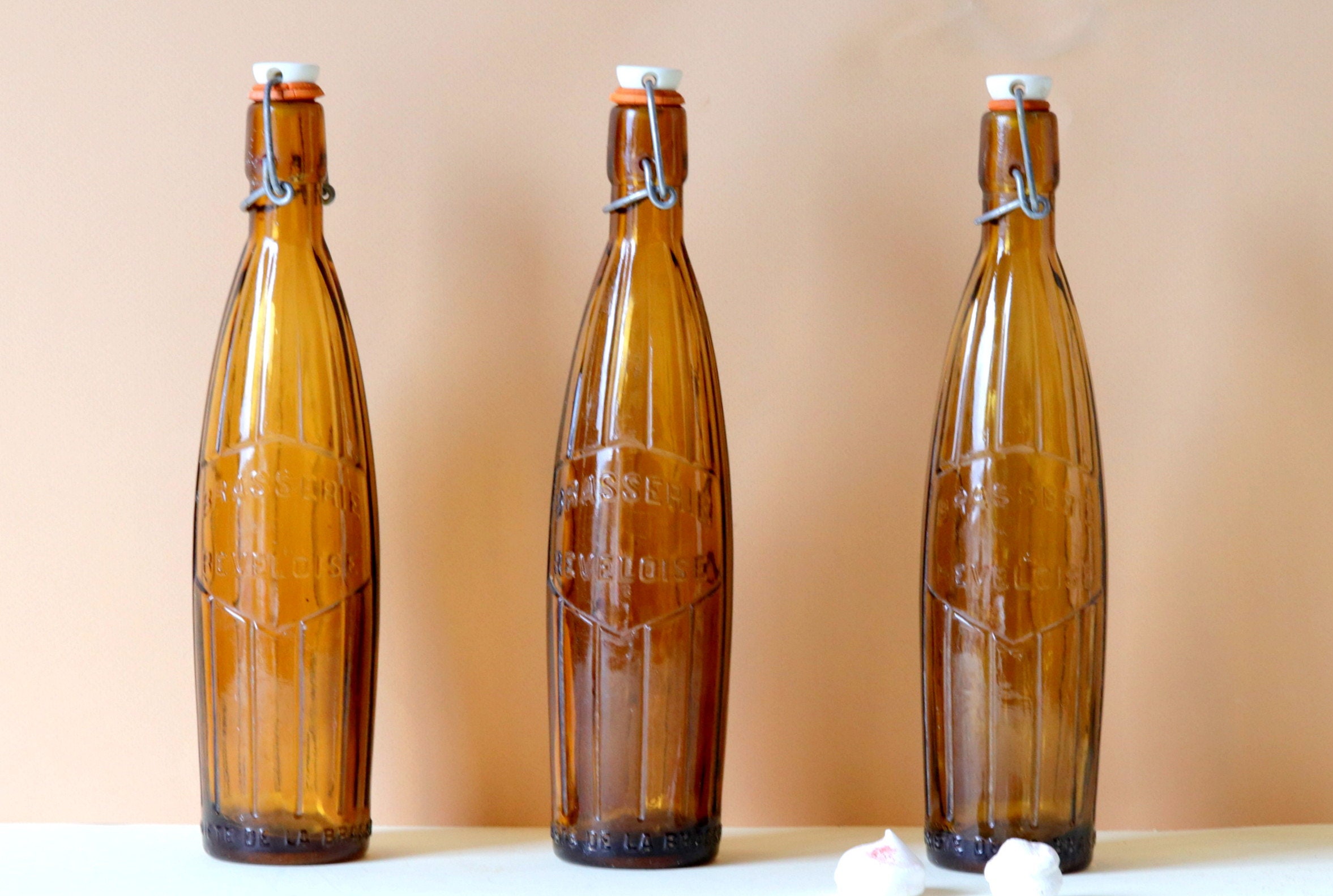 bouteilles En Verre Brun