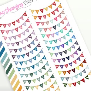 Weekend Banner Planner Stickers for Weekly Spread - Plum Paper Planner - Print Pression - Bujo - Mini Stickers - Happy Planner - Hobonichi