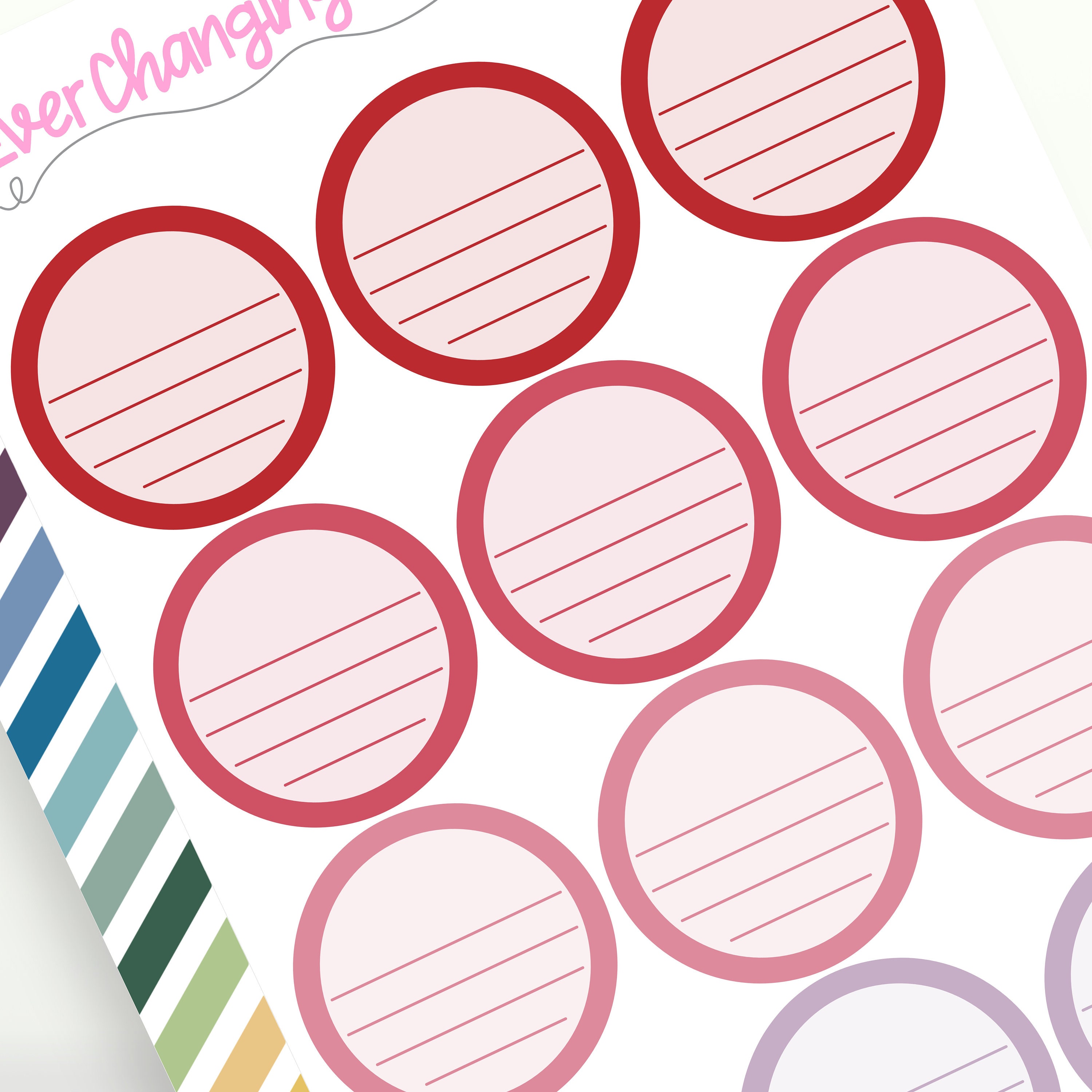 Cloud Bubble Stickers in Vibrant Rainbow Colours for , Plum Paper, Rec –  PlanItWithStickers