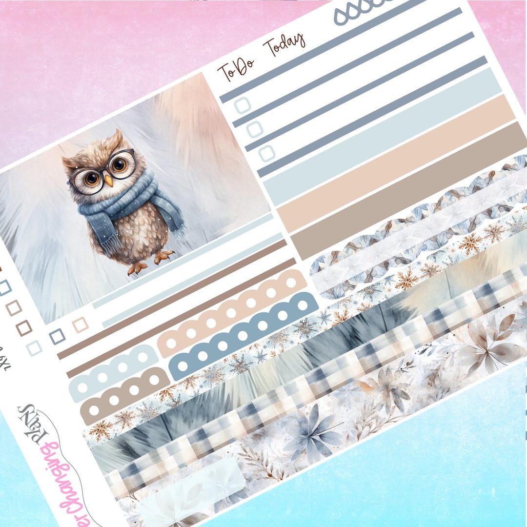 Hazel Daily Plum Paper One Page - Winter - Reading Book Single Day Kit ...