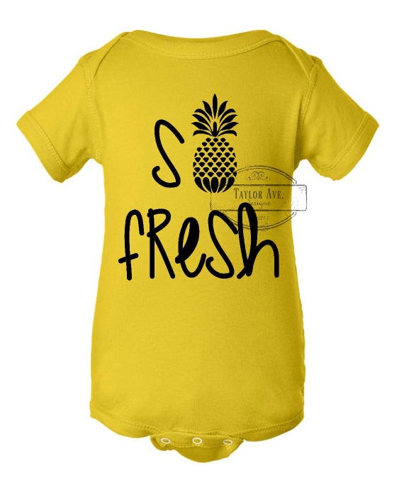 So Fresh Creeper Short Sleeved Onesie Tshirt