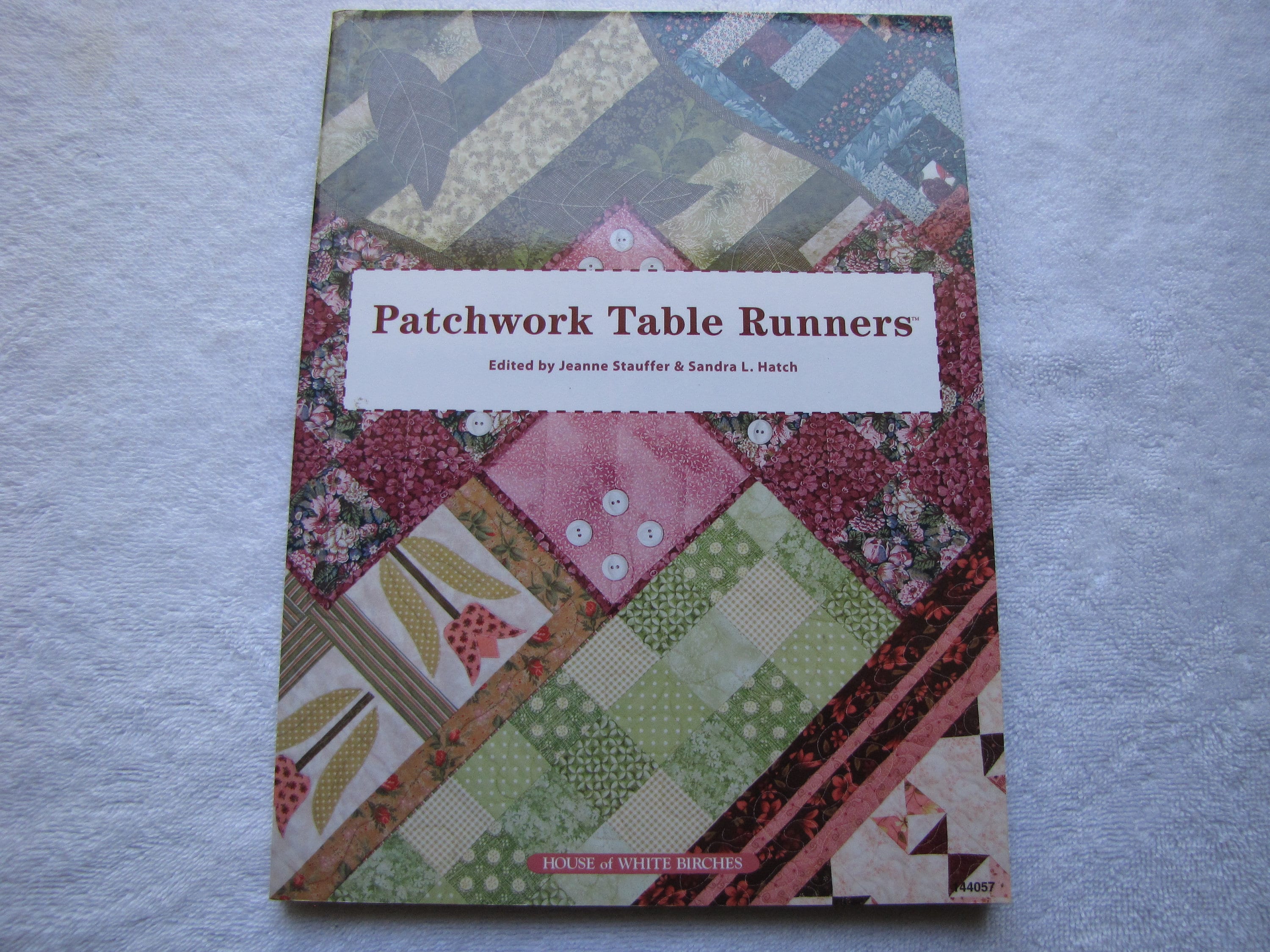 Patchwork Table Runners Quilt Softcover Book From House of Etsy Australia