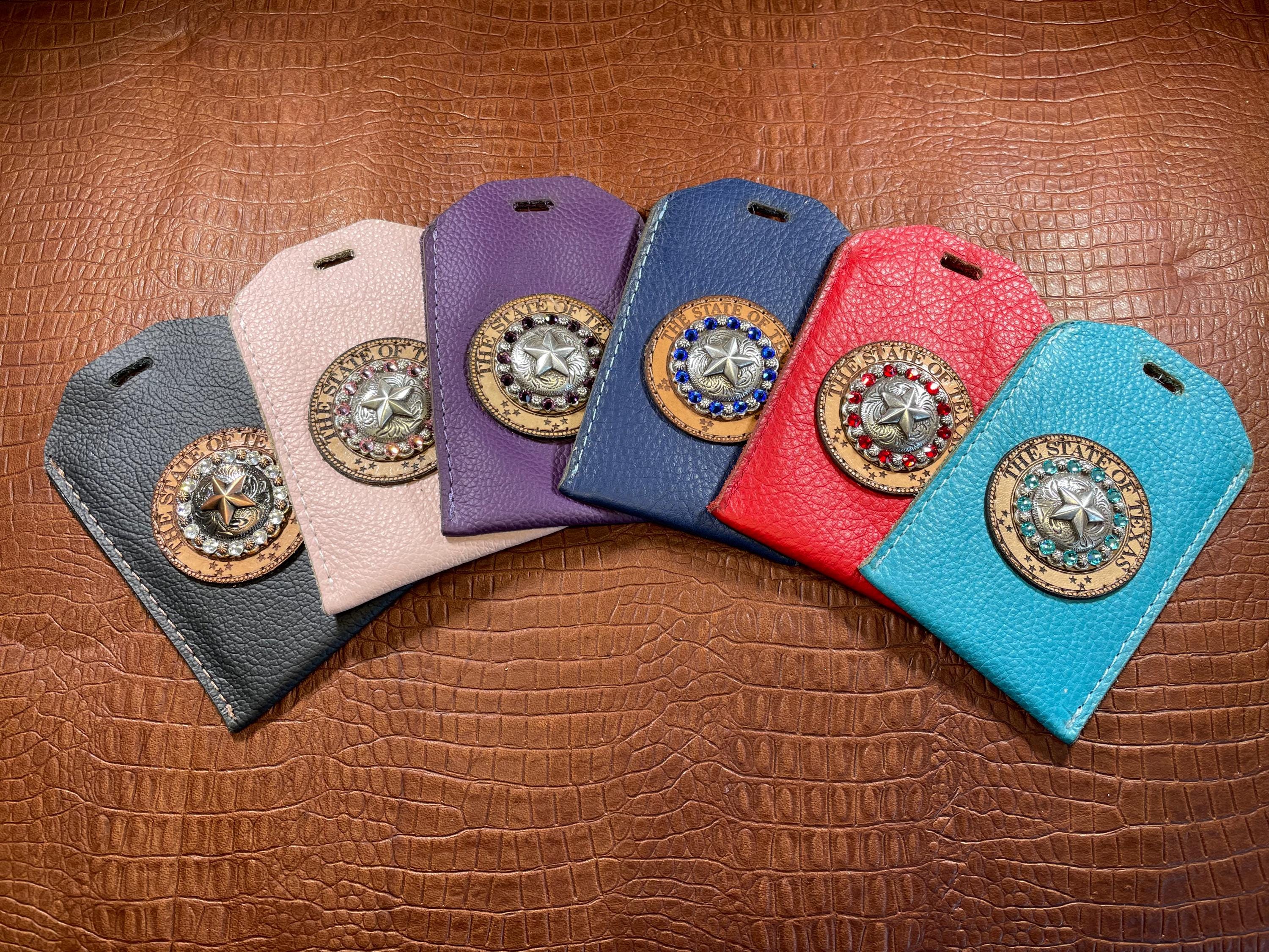 Crystal State of Texas ID Holder, ID Holder, Badge Holder