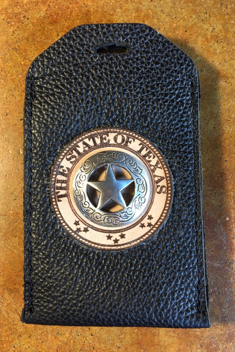 State of Texas ID Holder Etsy