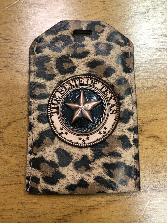 State of Texas ID Holder Etsy