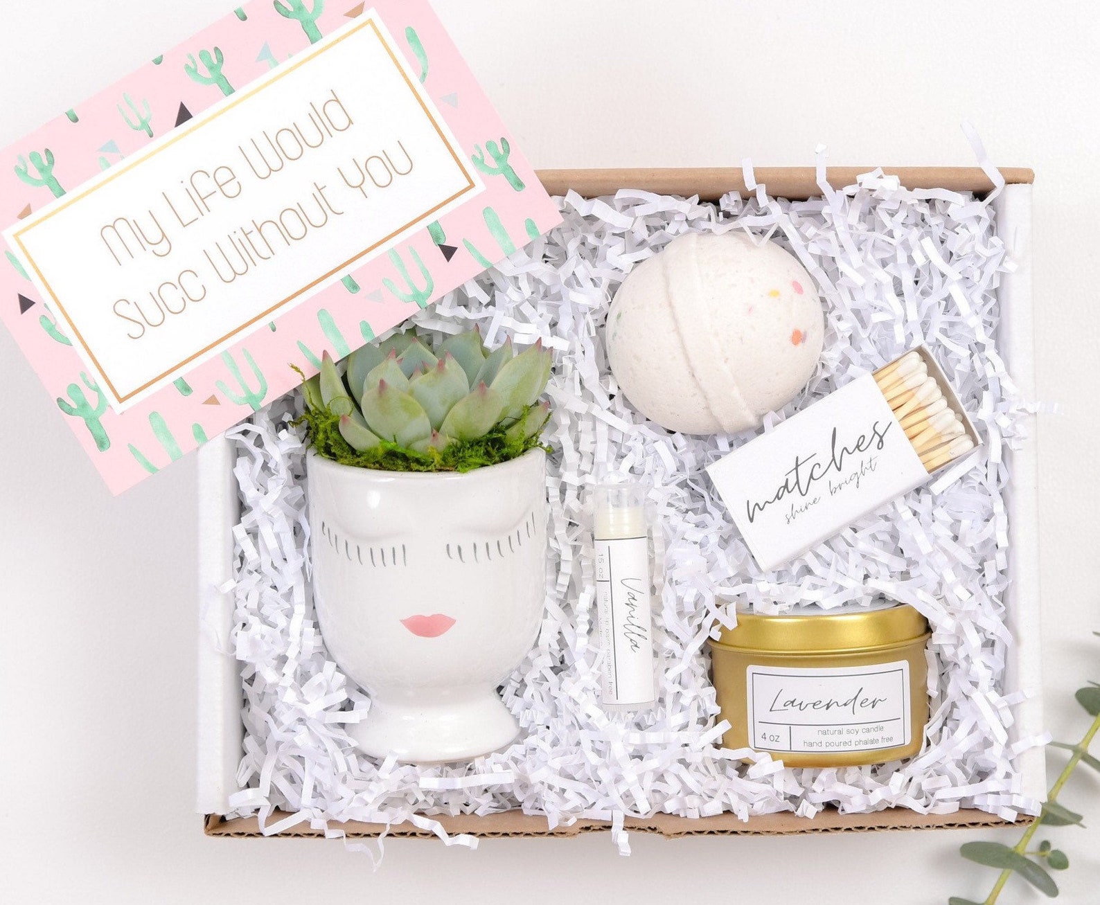 Gift Box Best Friend Giftsend a Gift Box Happy Etsy