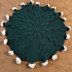 Crochet Bouquet Blanket | Crochet Flower Blanket | Handmade Blanket