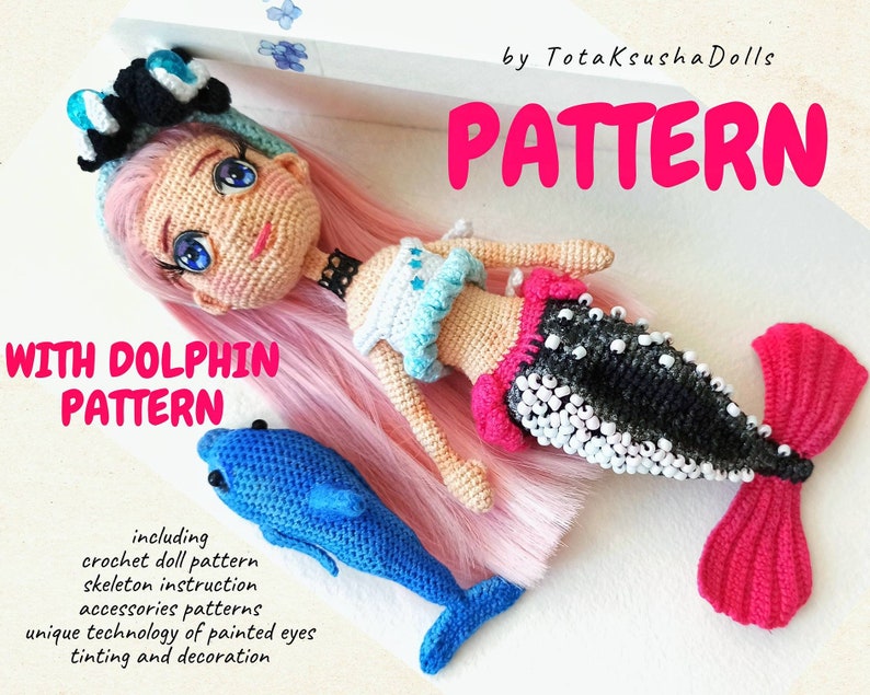 etsy crochet doll pattern