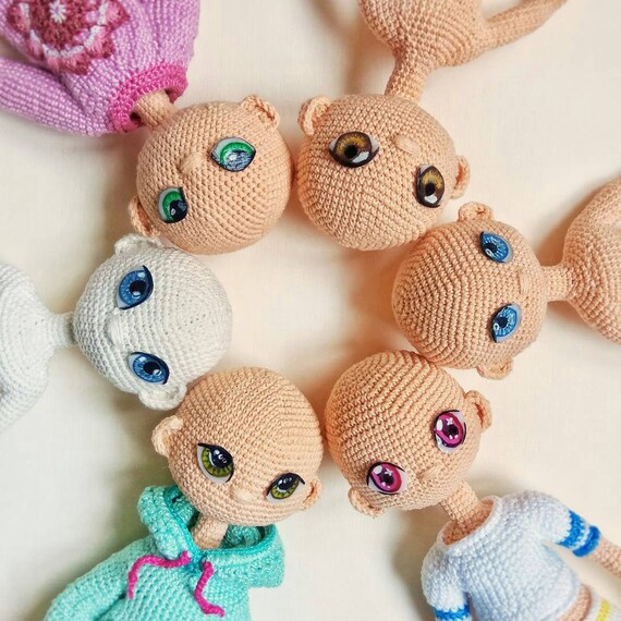 realistic crochet doll pattern