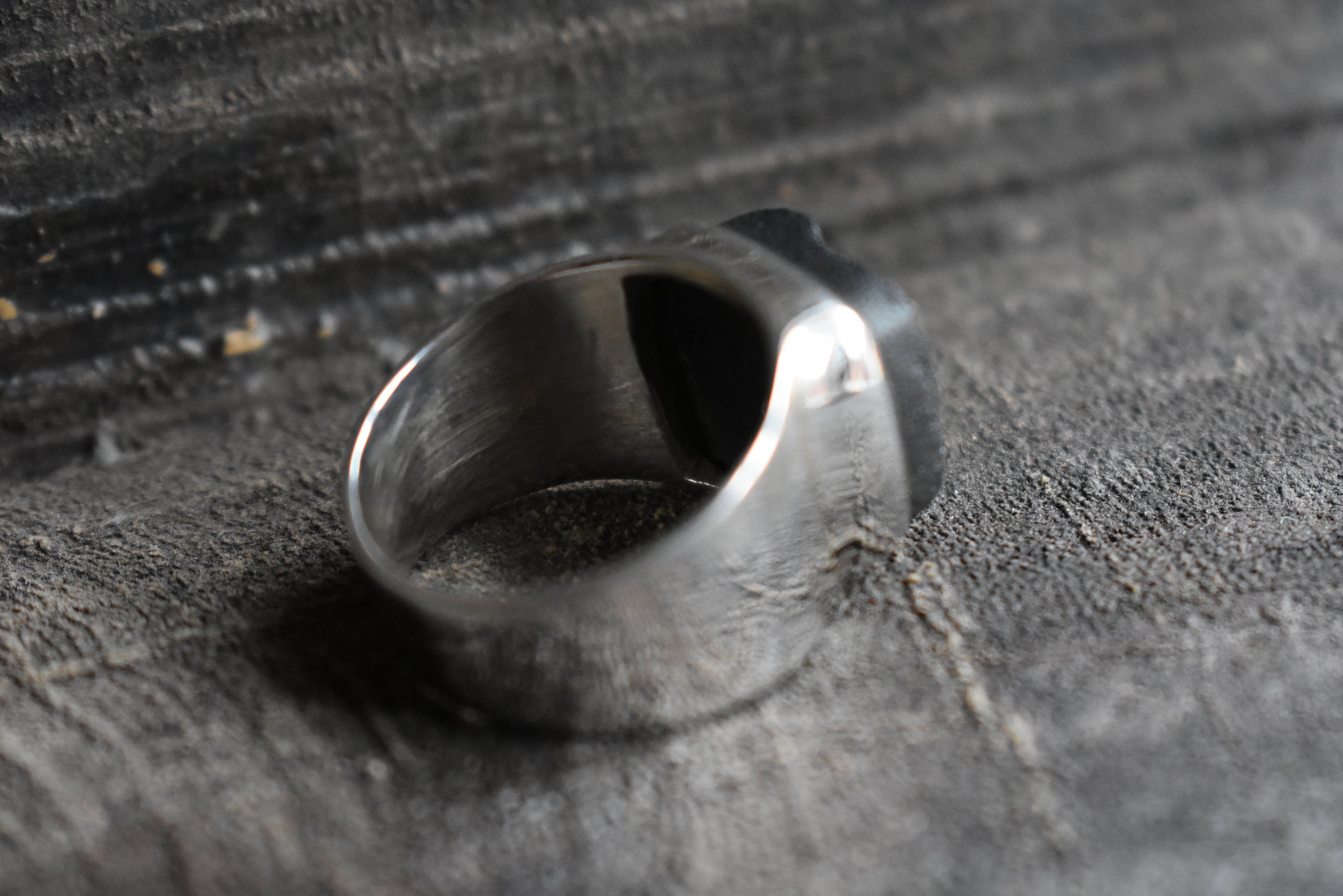 Black Tourmaline Mens Ringunisex Black Tourmaline Etsy