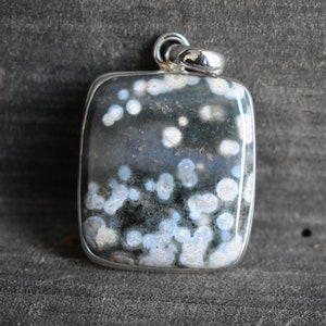 AAA Quality natural ocean jasper pendant,925 silver pendant,natural jasper pendant,ocean jasper pendant,jasper pendant,gemstone pendant