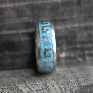 natural turquoise band,turquoise ban,925 silver turquoise band,mens turquoise band,arizona turquoise band,turquoise ring,unisex band