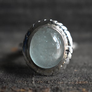 AAA Quality aquamarine ring,925 silver ring,natural aquamarine ring,small aquamarine ring,aquamarine gemstone ring,oval shape ring