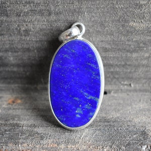 natural lapis lazuli pendant,925 silver pendant,lapis pendant,lapis lazuli pendant,lapis gemstone pendant,lapis pendant,oval shape pendant