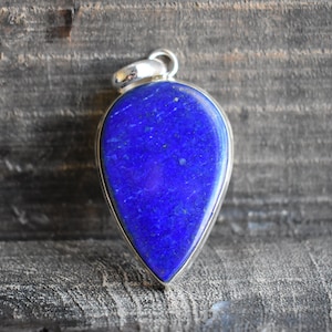 lapis pendant,925 silver pendant,lapis necklace,lapis lazuli pendant,lapis gemstone pendant,natural lapis pendant,oval shape pendant