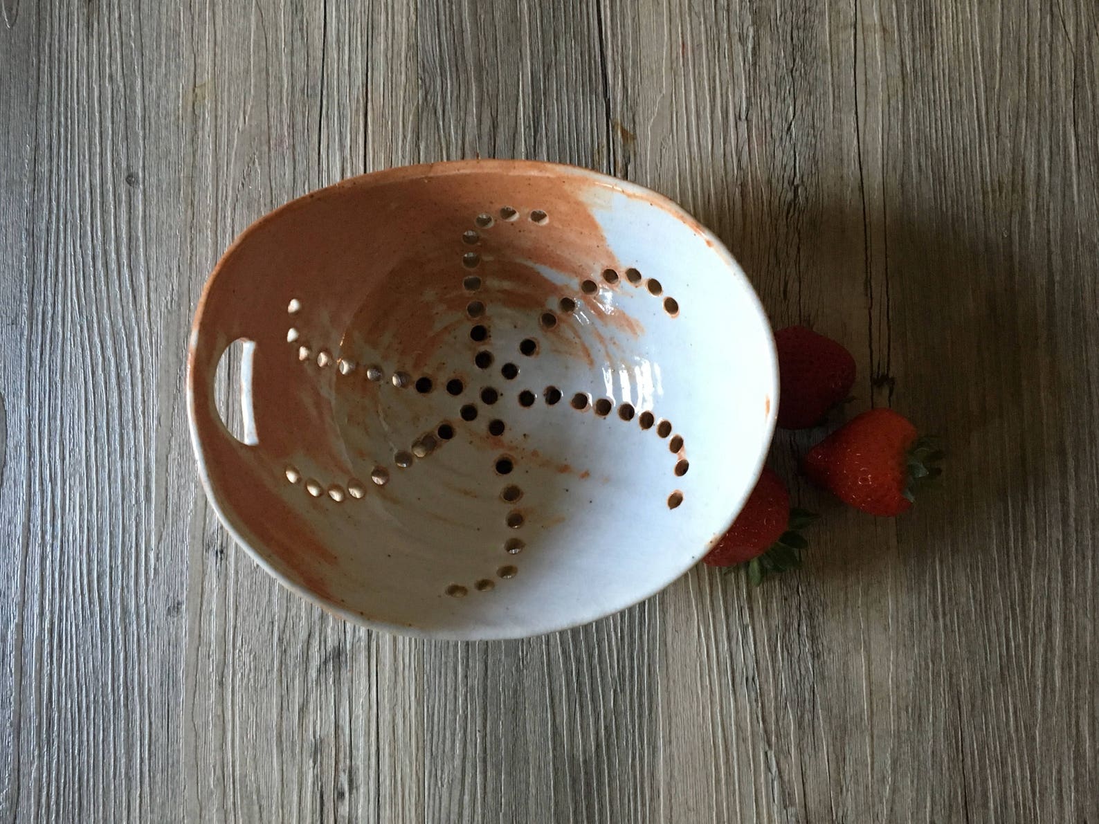 Berry bowl strainer colander Etsy
