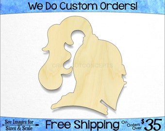 Silhouette Laser Cut #1975 Knight Helmet Wooden Cutout Shape
