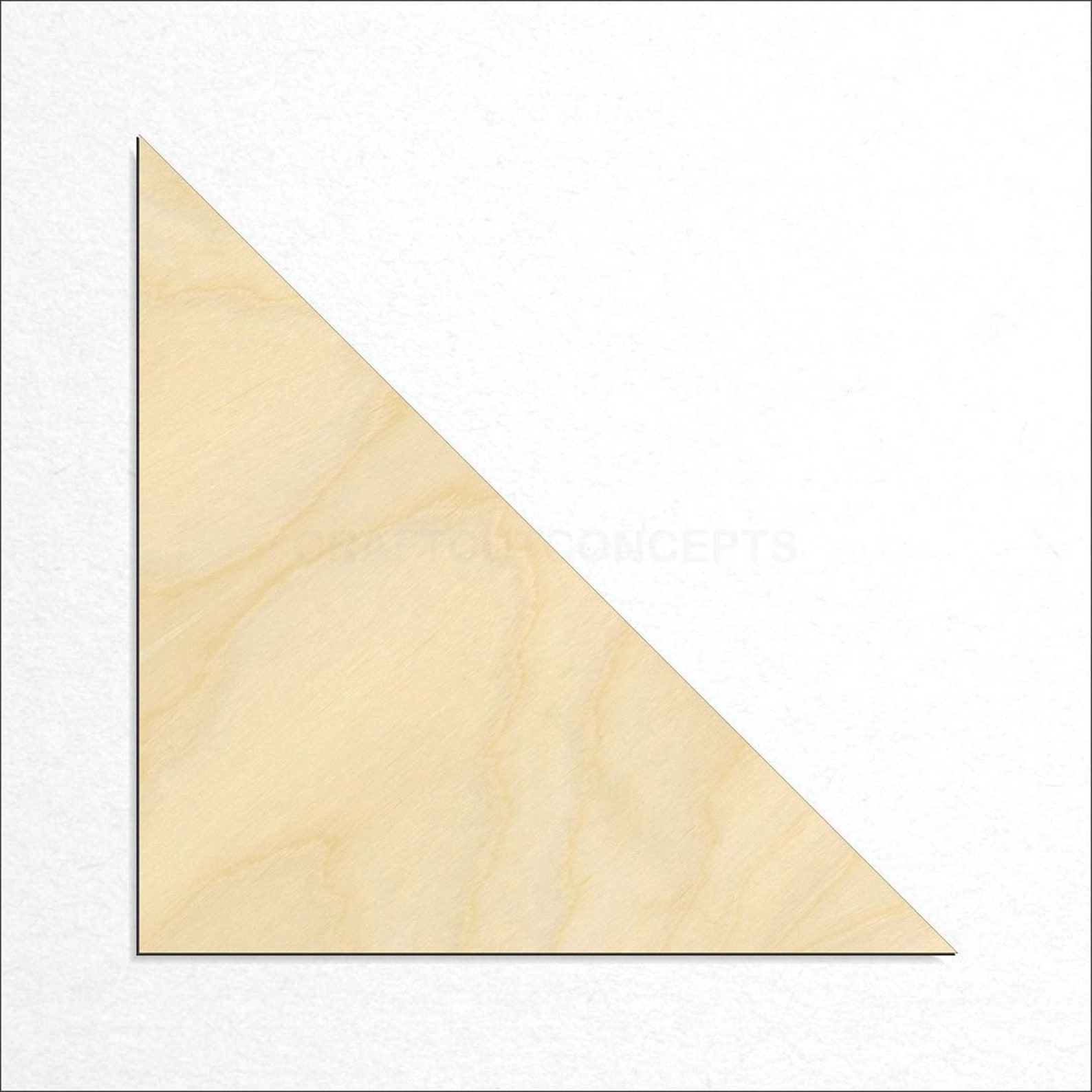 Unfinish Triangle Pattern Right Triangle - Laser Cut Unfinished Wood Cutout Craft Shapes - Etsy