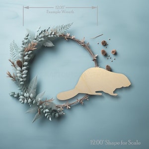 Beaver Shape - Laser Cut Unfinished Wood Cutout Craft Shapes - Etsy
