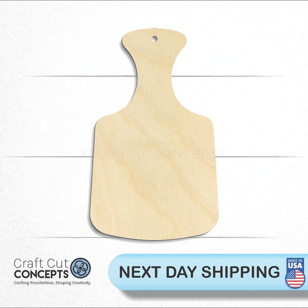 Cutting Board Shape - Laser Cut Unfinished Wood Cutout Craft Shapes