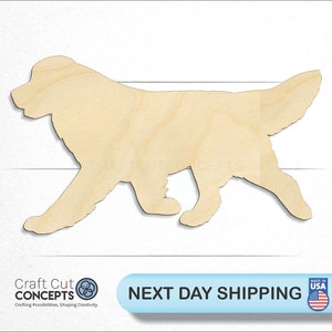 Dog - Laser Cut Out Unfinished Wood Craft Shape DOG29 Dog - Laser Cut Out Unfinished Wood Craft Shape DOG29