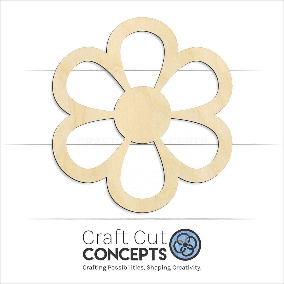 O2 Cutting Flower Pattern Flower Petal Outline - Laser Cut Unfinished Wood Cutout Craft Shapes - Etsy