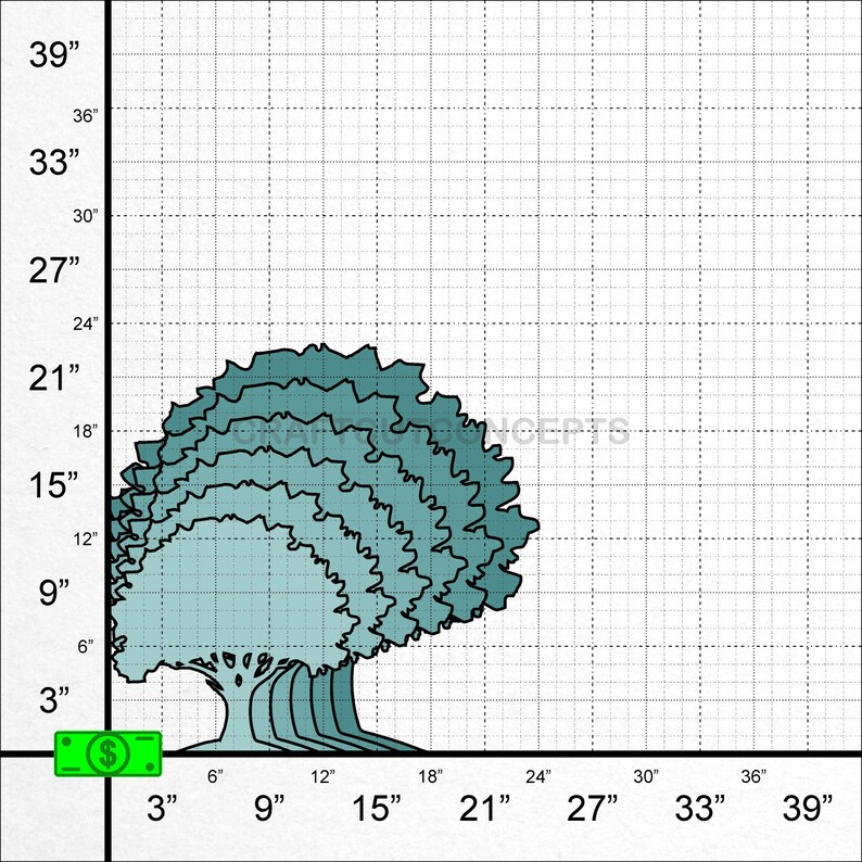 *4-24 Pick Size Unfinished Shapes Spring Summer Garden Decoration Acorn Squirrel Woodland Wetland Oak Tree SO-0185-06 Large /& Small