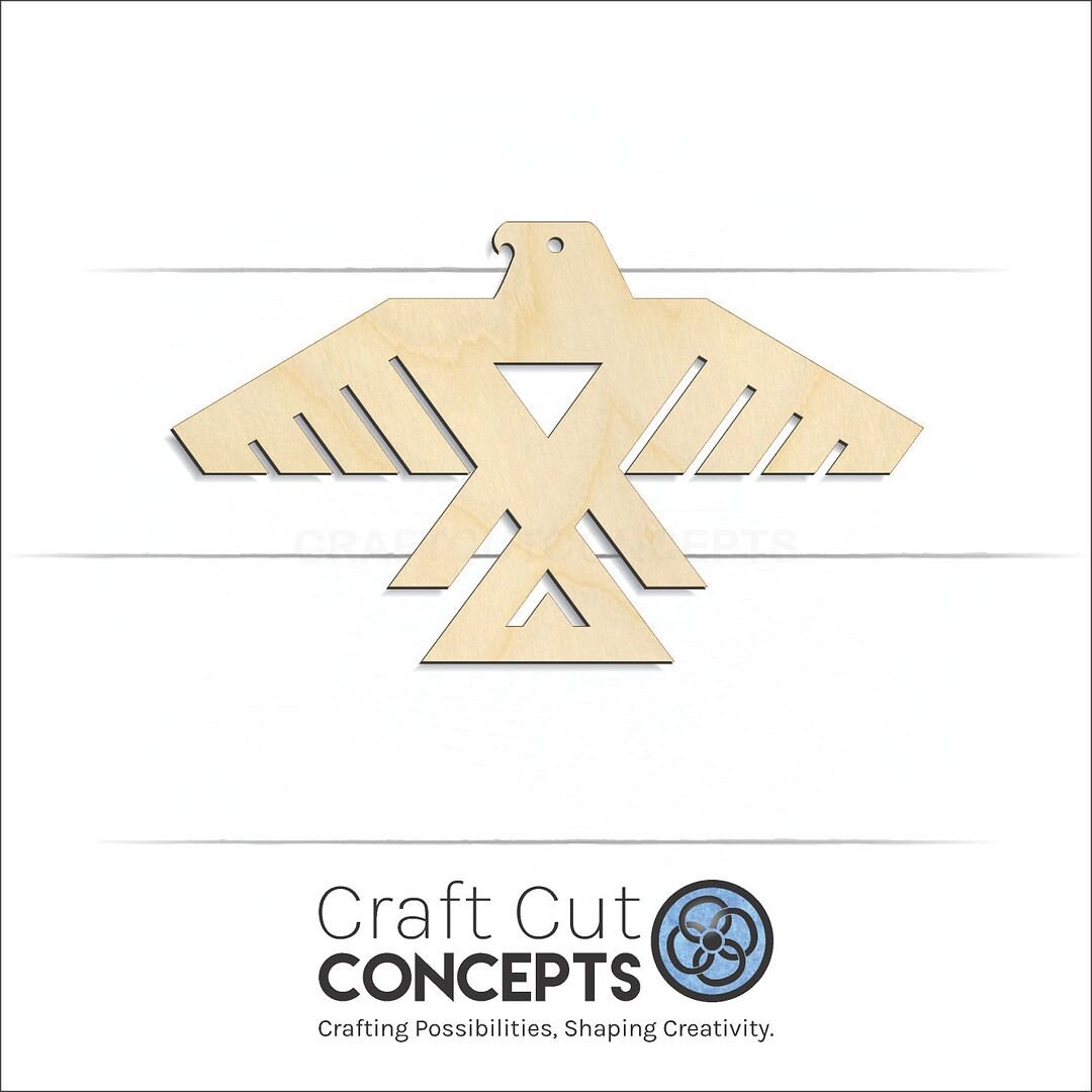 Thunderbird Native American - Laser Cut Unfinished Wood Cutout Craft ...