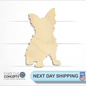Dog - Laser Cut Out Unfinished Wood Craft Shape DOG25 Dog - Laser Cut Out Unfinished Wood Craft Shape DOG25
